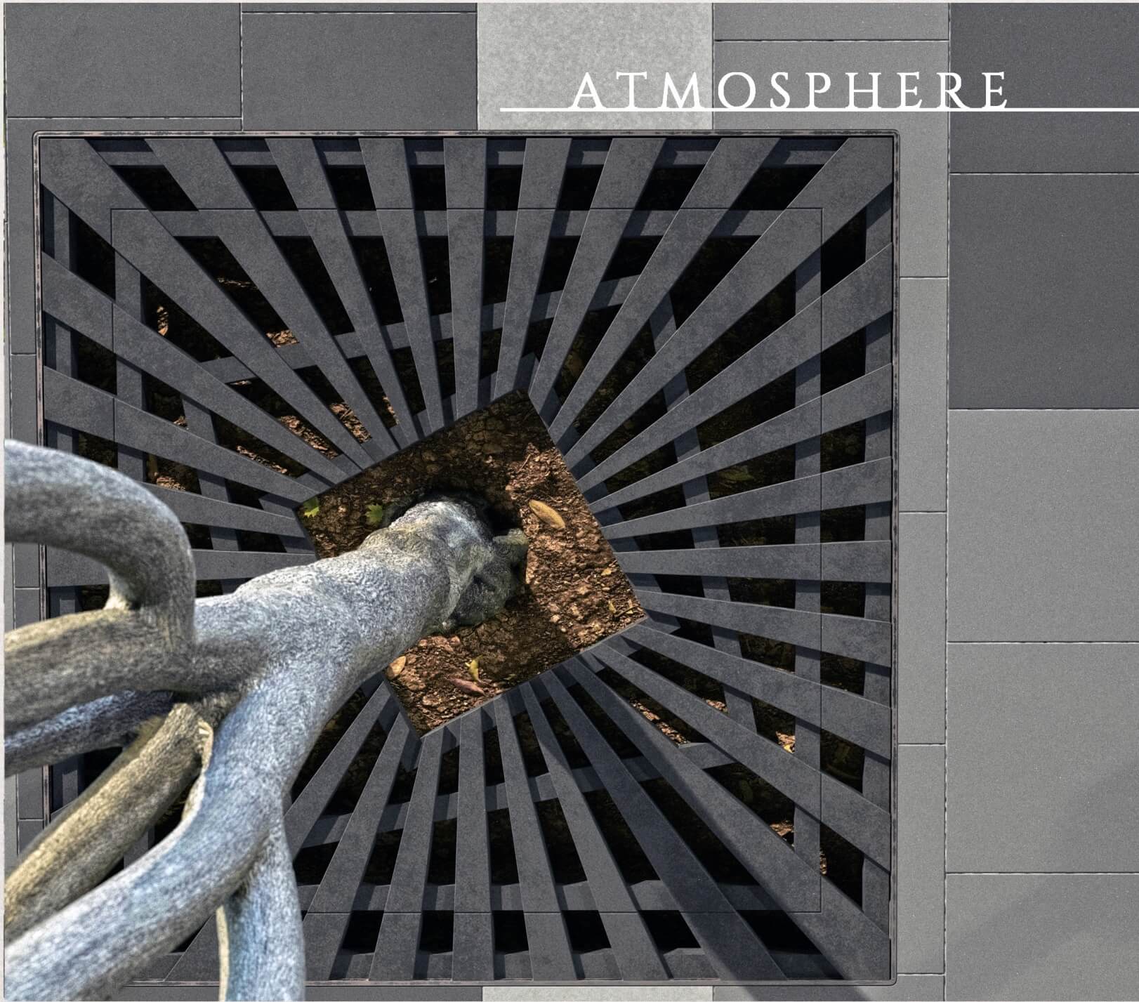 Приствольная решетка для дерева ZKING ATMOSPHERE 1.2х1.2м Черная в Светлограде фото