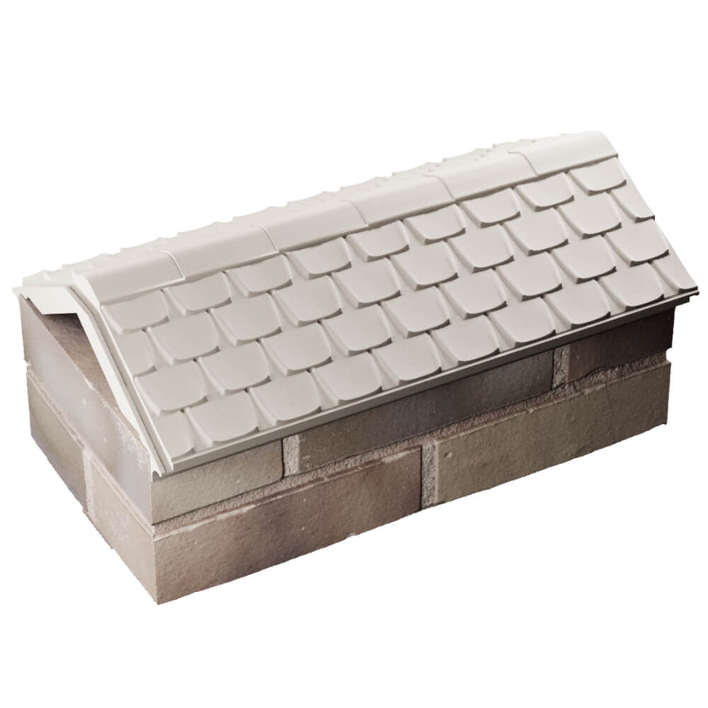 Парапет Zking Эльбрус Бежевый с посадкой на 1 кирпич (255мм) в Светлограде фото