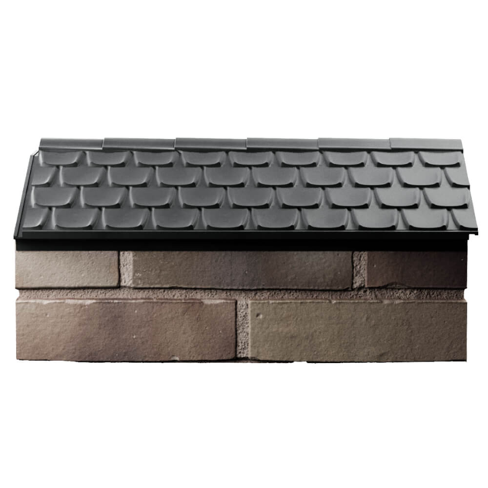 Парапет Zking Эльбрус Серый с посадкой на 1 кирпич (255мм) в Светлограде фото
