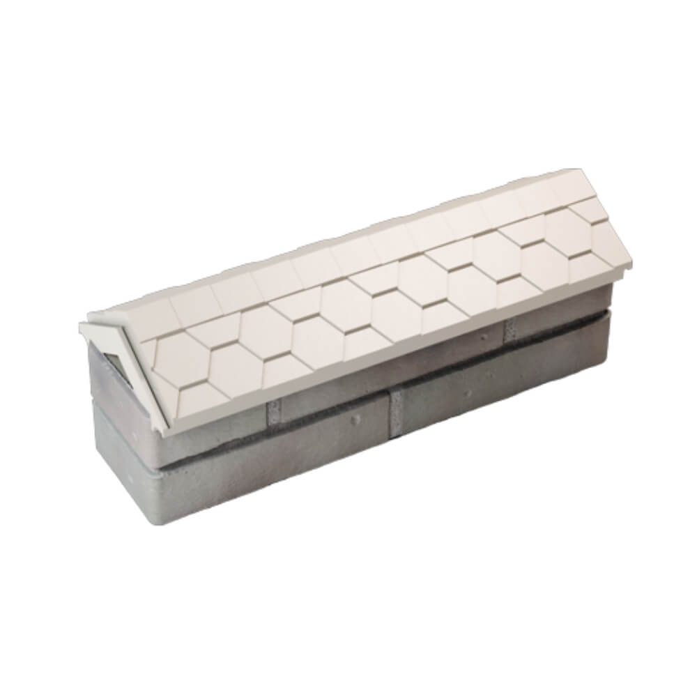 Парапет Zking Эверест Бежевый с посадкой на 0.5 кирпича (130мм) в Светлограде фото