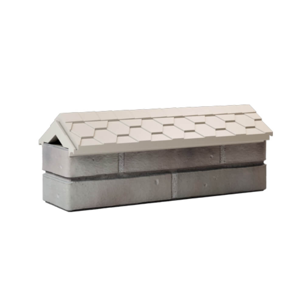 Парапет Zking Эверест Бежевый с посадкой на 0.5 кирпича (130мм) Светлоград фото