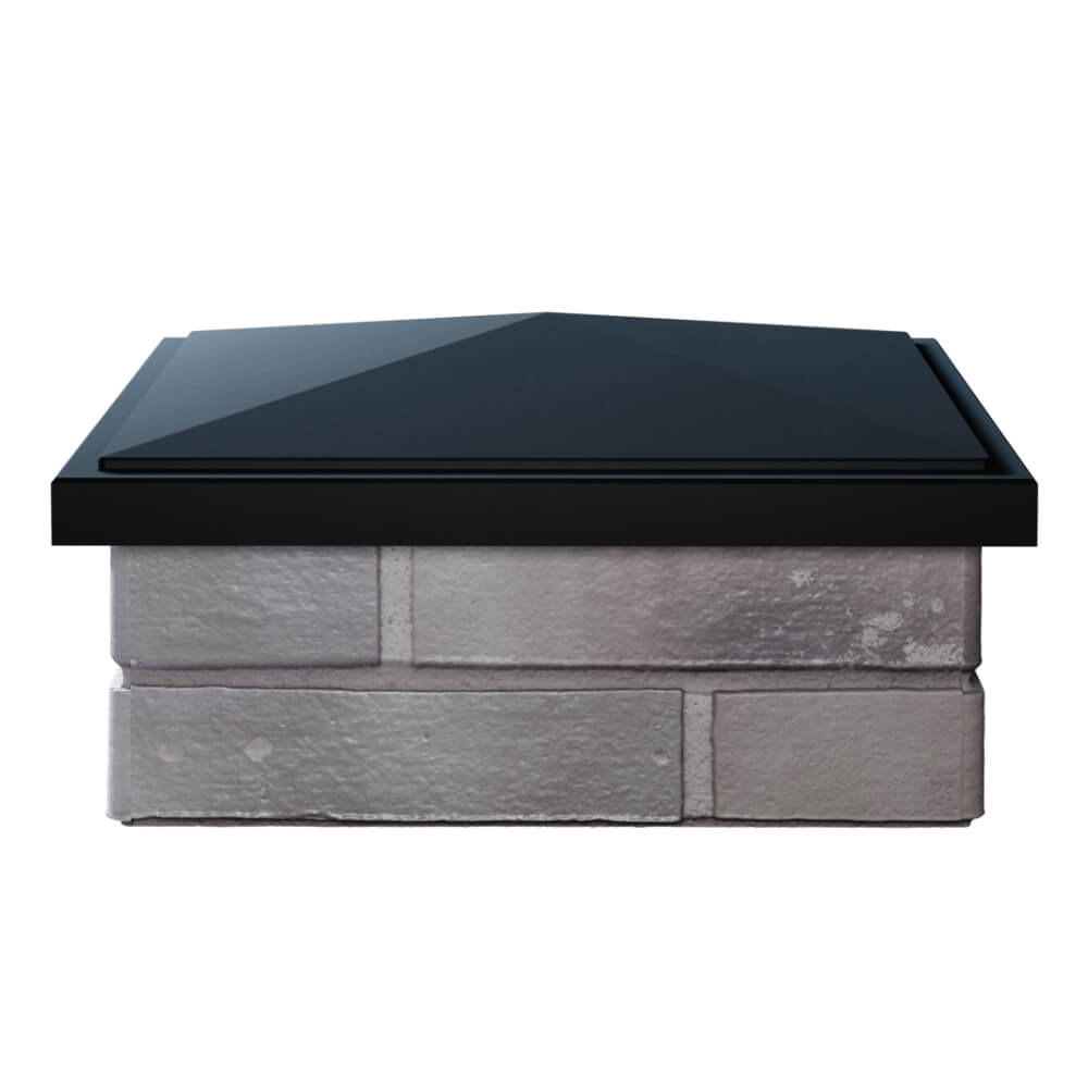 Колпак Zking БонаМоно Черный на столб 1.5х1.5 кирпича (385х385, 400х400мм) Светлоград фото