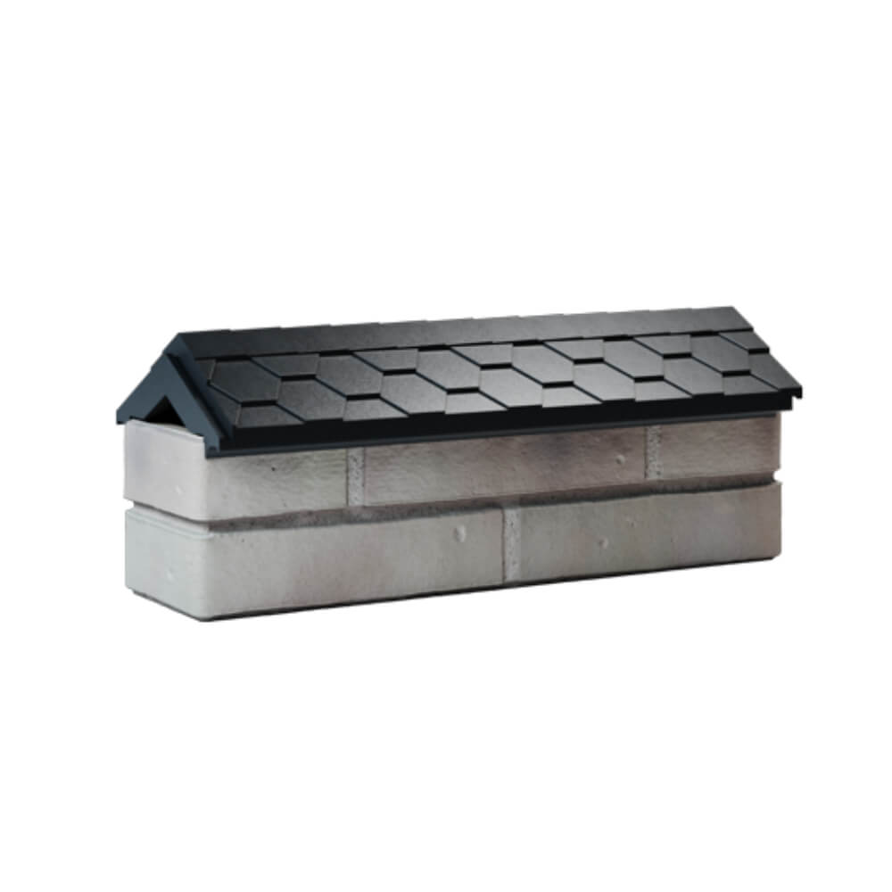 Парапет Zking Эверест Черный с посадкой на 0.5 кирпича (130мм) Светлоград фото