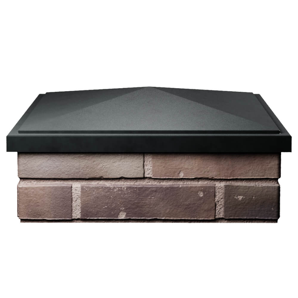 Колпак Zking БонаМоно Черный на столб 2х2 кирпича (515х515, 530х530мм) Светлоград фото