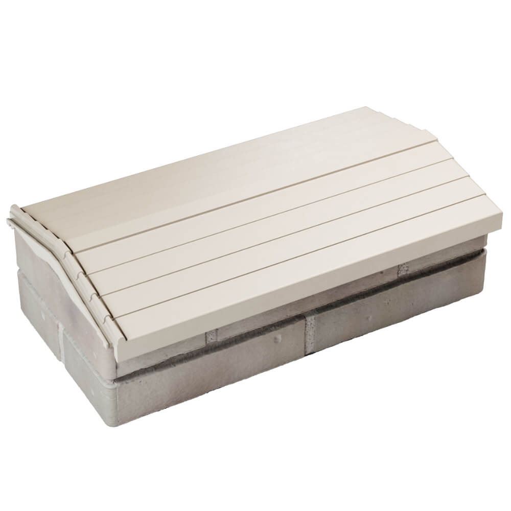 Парапет Zking Бона ХайТек Бежевый с посадкой на 1 кирпич (200/225/255мм) в Светлограде фото