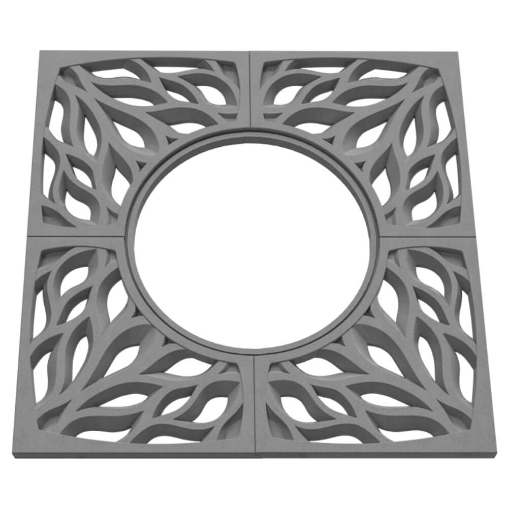 Приствольная решетка для дерева ZKING CRUST 1.2х1.2м Серая в Светлограде фото