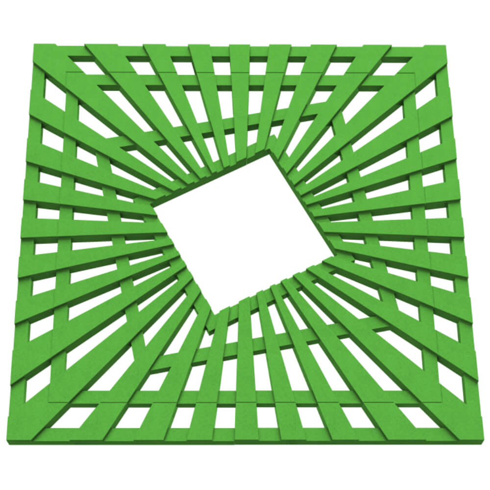 Приствольная решетка для дерева ZKING ATMOSPHERE 1.2х1.2м Зеленая в Светлограде фото