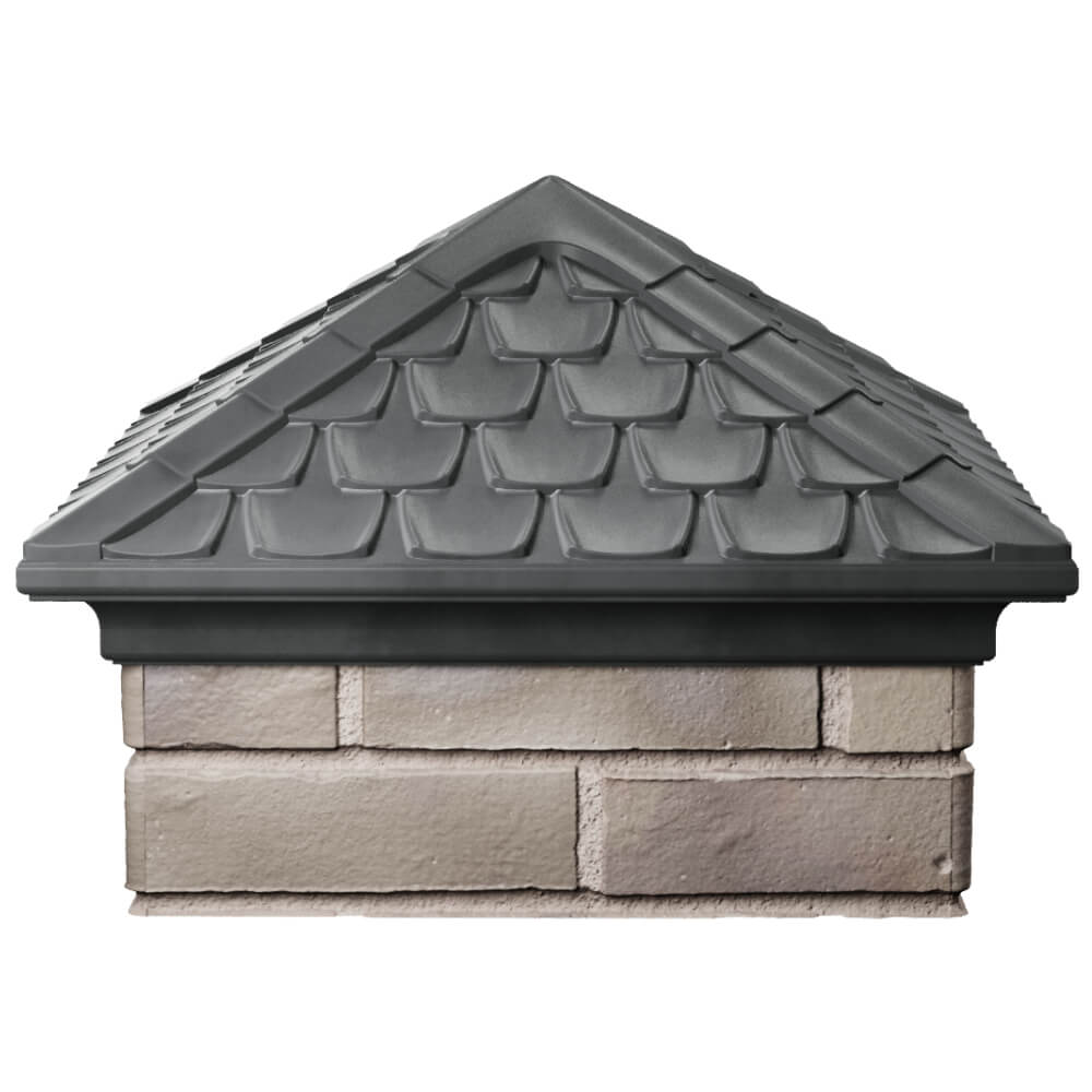 Колпак Zking Эльбрус Серый на столб 1.5х1.5 кирпича (385х385мм) Светлоград фото