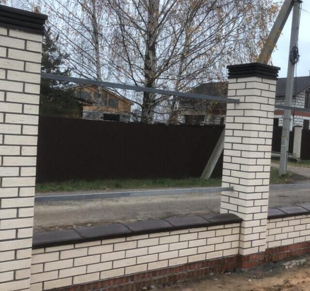 Колпак Zking Бона ХайТек Коричневый на столб 1.5х1.5 кирпича (385х385мм) в Светлограде фото