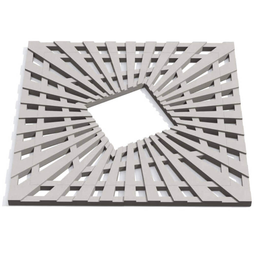 Приствольная решетка для дерева ZKING ATMOSPHERE 1.2х1.2м Бежевая Светлоград фото