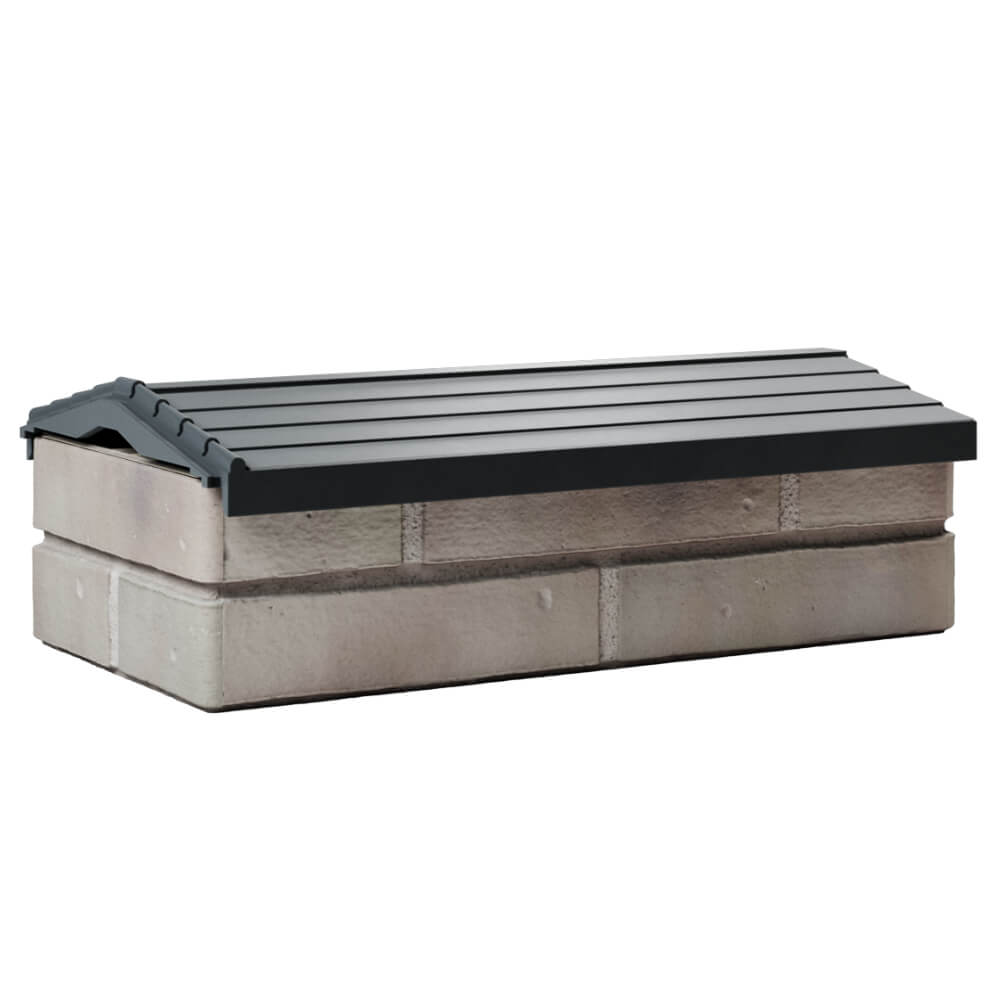 Парапет Zking Бона ХайТек Серый с посадкой на 1 кирпич (200/225/255мм) Светлоград фото