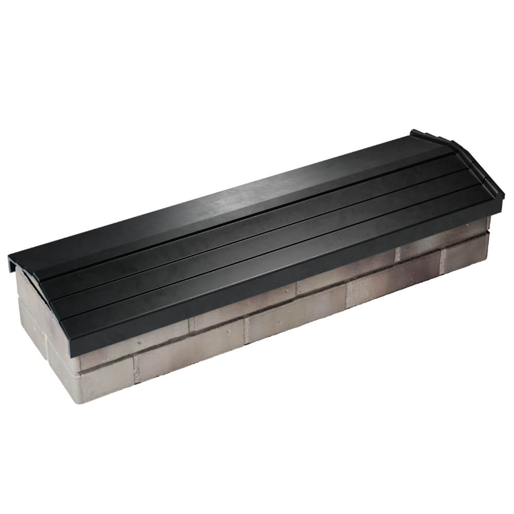 Парапет Zking Бона ХайТек Черный посадка на 0.5 кирпича (130мм) в Светлограде фото