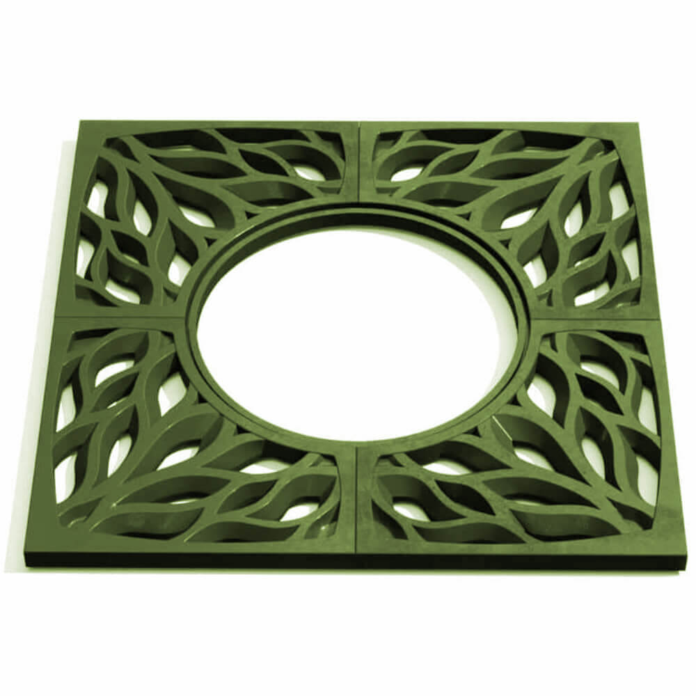 Приствольная решетка для дерева ZKING CRUST 1.2х1.2м Зеленая Светлоград фото