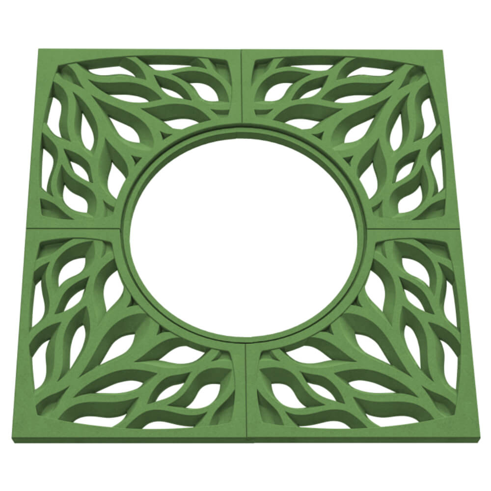 Приствольная решетка для дерева ZKING CRUST 1.2х1.2м Зеленая в Светлограде фото