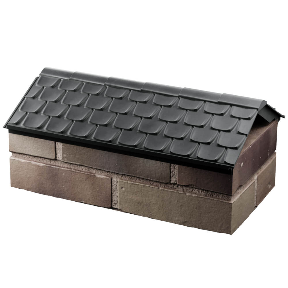 Парапет Zking Эльбрус Серый с посадкой на 1 кирпич (255мм) в Светлограде фото