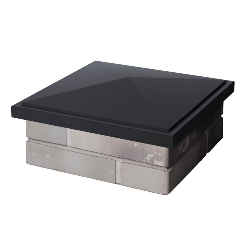 Колпак Zking БонаМоно Серый на столб 1.5х1.5 кирпича (385х385, 400х400мм) в Светлограде фото