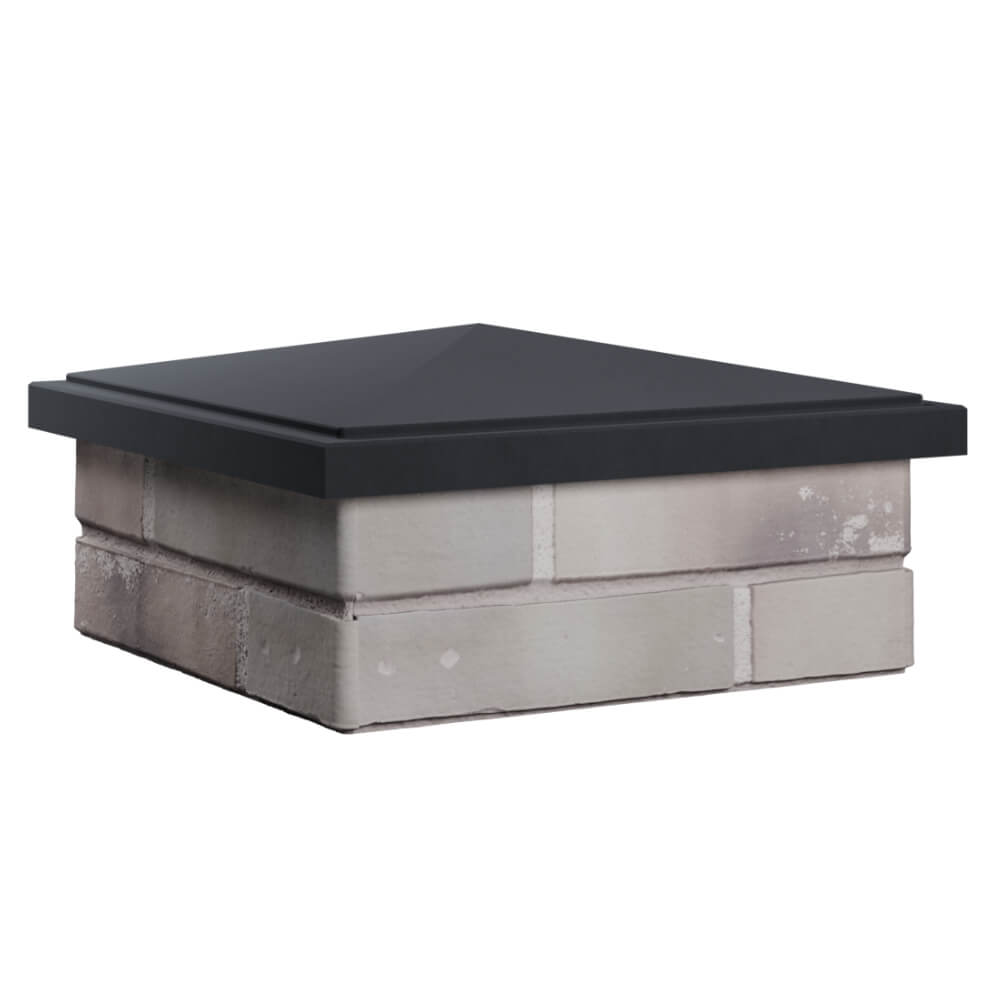 Колпак Zking БонаМоно Серый на столб 1.5х1.5 кирпича (385х385, 400х400мм) в Светлограде фото