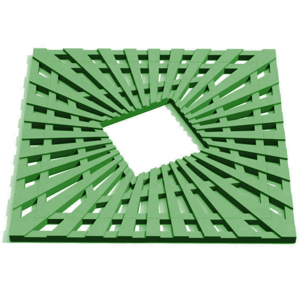 Приствольная решетка для дерева ZKING ATMOSPHERE 1.2х1.2м Зеленая Светлоград фото