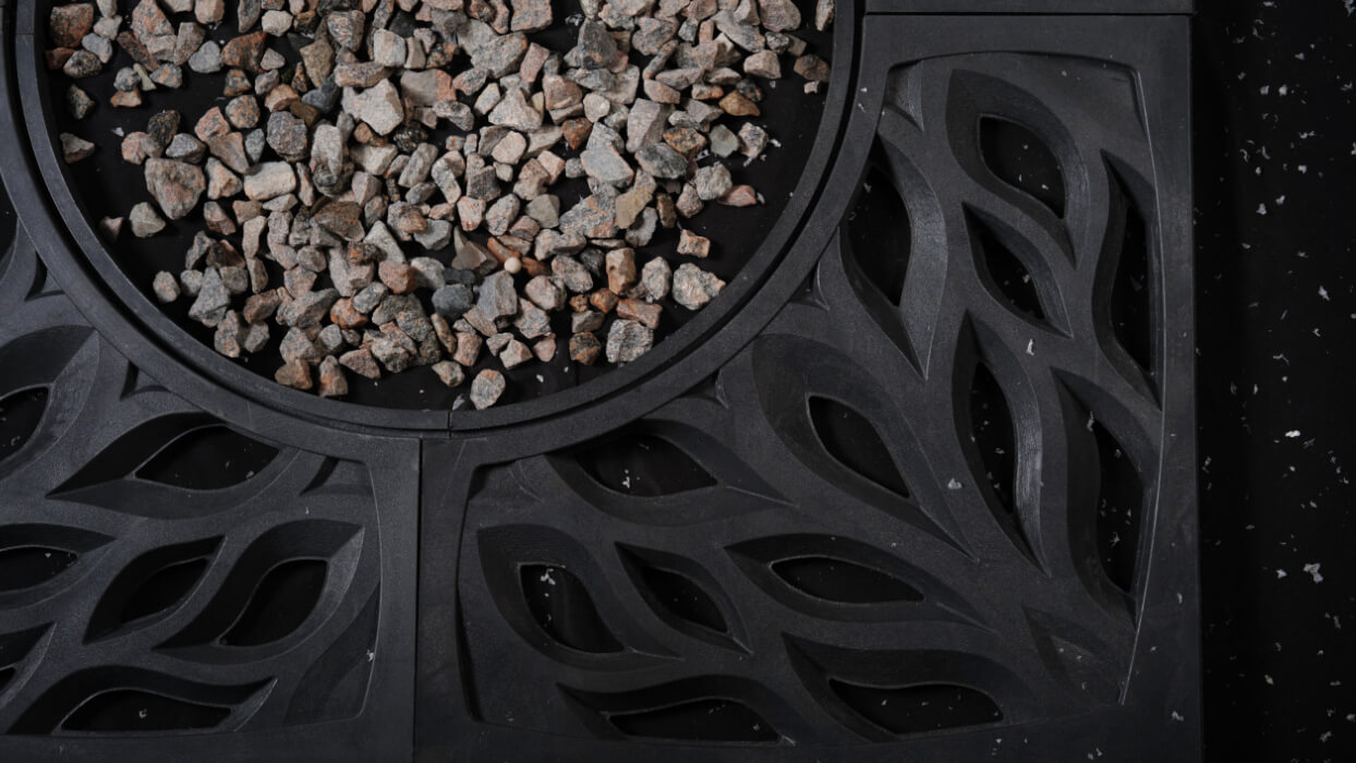 Приствольная решетка для дерева ZKING CRUST 1.2х1.2м Черная в Светлограде фото