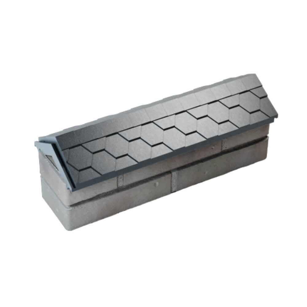 Парапет Zking Эверест Серый с посадкой на 0.5 кирпича (130мм) в Светлограде фото